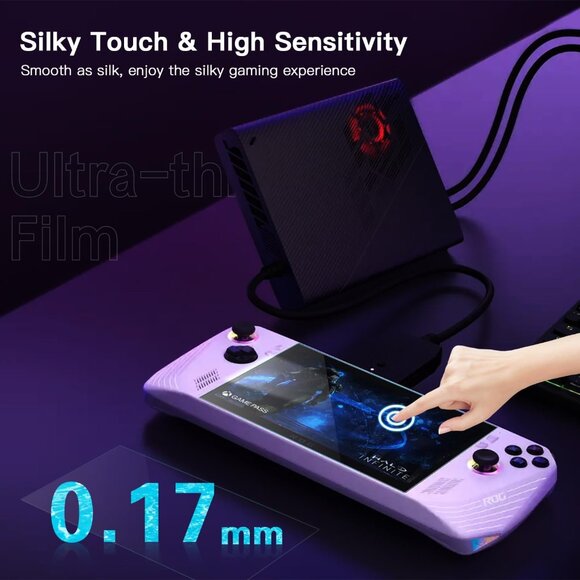 PYS [𝟐𝟎𝟐𝟒 𝐍𝐞𝐰 𝐕𝐞𝐫𝐬𝐢𝐨𝐧] 2-Pack AR Screen Protector Designed for ASU - Picture 4 of 6